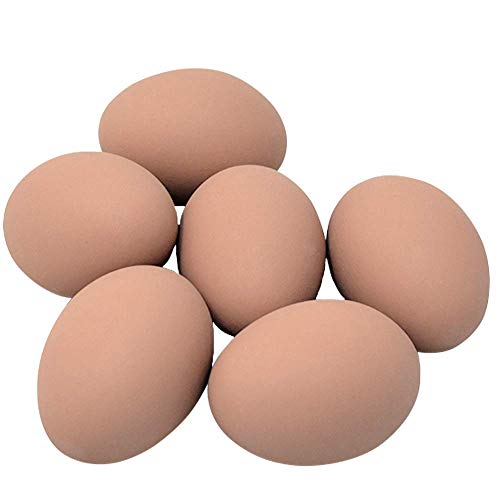 Cackle Hatchery Ceramic Nest Eggs - Brown (6 Pack) - Image 3