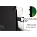 Faltbarer Laptop-Sonnenschutz, blendfrei, UV-Schutz, Displayschutzfolie für Arbeiten im Freien, sichere Passform mit Gummiklammern, kompatibel mit MacBook, Dell und HP für Windows (68 x 12 cm)