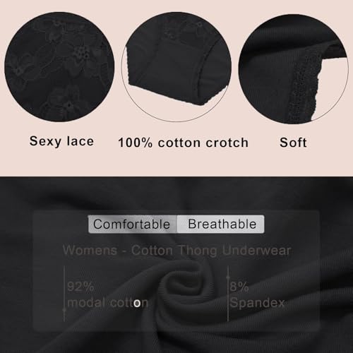 5 Pack Cotton Seamless Underwear for Women Cute Low Rise Bikini Panties High Cut Breathable Sexy Hipster Cheeky4