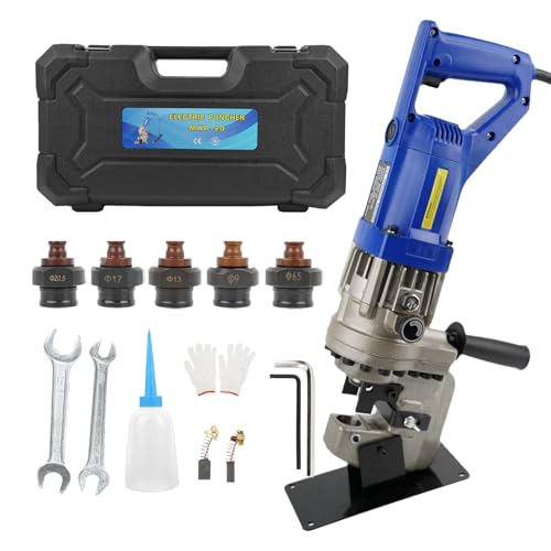 1300W Electric Hydraulic Hole Puncher 110V Hydraulic Press Punching Tool