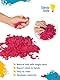 Genio Kids Magic Sand Rosa, 1,2 kg Knete Sand Bunt, Sandknete für Kinder, Magischer Sand Nachfüllpack, Modelliersand für Mädchen und Jungen (Rosa)