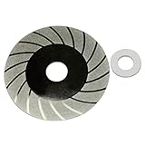 100 mm Außendurchmesser, 20 mm Dornloch, Metallkonstruktion mit durchgehendem Diamantrand, doppelte Seiten, lange Lebensdauer.
