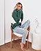ANCAPELION Women’s Christmas Sweater Pullover Jumpers Turtleneck Cable Green Sweater Pullover Long Sleeve Knitted Basic Sweatshirt for Women