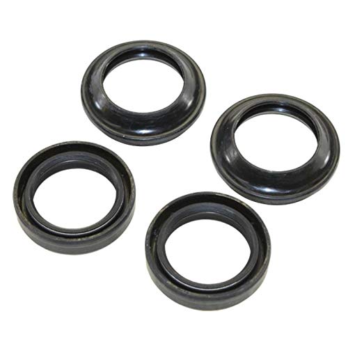 Lot de 4 Bouchons de Fourche pour Honda CB CBX CR GB GL NSR VT XBR XL Yamaha RD XS 35 x 48 x 11 mm