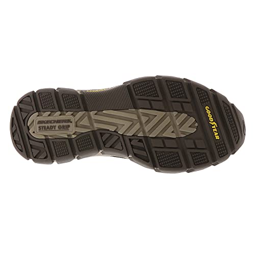 Skechers Men's Respected-Loleto Moc Toe Bungee Lace Slip On - Image 5