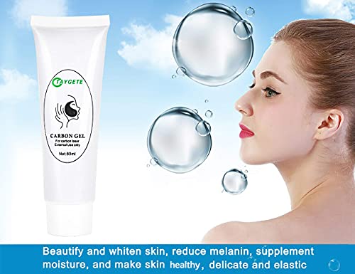 Relieftoᵀᴹ Carbon Peel Gel of Q-Switch Nd:Yag Carbon Laser 80ML | Carbon Peel Gel for Skin Rejuvenation Black Doll,Facial Skin Deep Cleaning