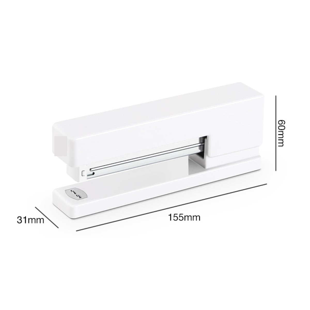 Cucitrice Moderna Cucitrice da Tavolo Addensata for Creativa for Risparmiare Manodopera Forniture Ufficio(Rot)