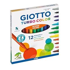 Giotto Turbo Color pennarelli in astuccio da 12 colori