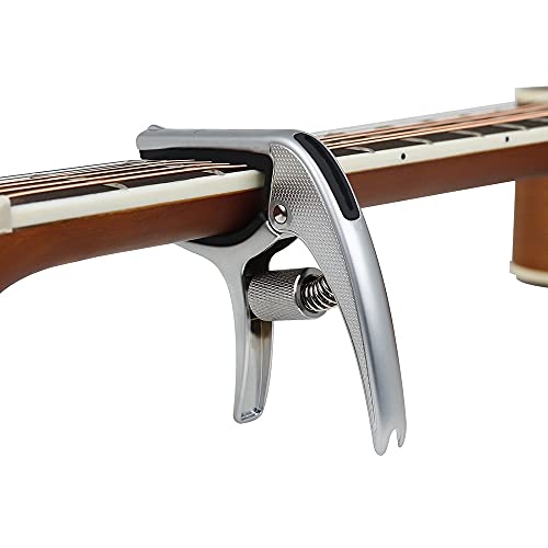 EURYTKS Ukulele Capo Clip de réglage de Capo en Alliage réglable Universel pour ukulélé Professionnel, pour Guitare… - Les Beatles, Paul McCartney, John Lennon, RIngo Starr, George Harrison EURYTKS Ukulele Capo Clip de réglage de Capo en Alliage réglable Universel pour ukulélé Professionnel, pour Guitare… – Image 7