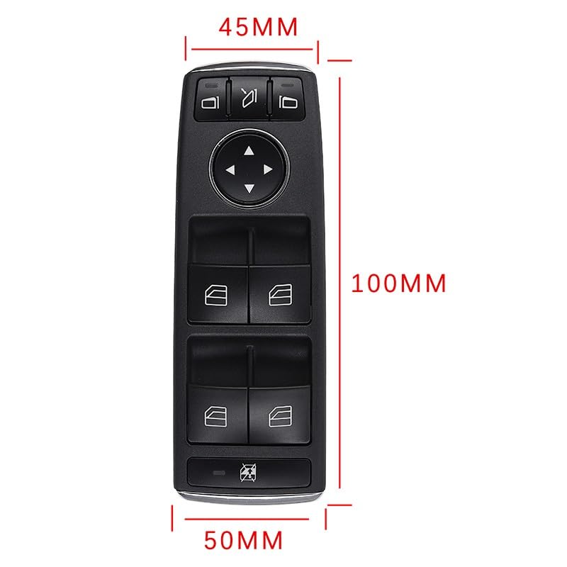 Commande Leve vitre Benz C200 E300 GLK300 commande avant gauche - 4