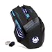 Produktbild DLAND ZELOTES Professional LED Optical 2400 DPI 7 Button USB 2.4G Wireless Gaming Mouse Mice for gamer Adjustable DPI Switch Function 2400 DPI /1600 DPI /1000 DPI For Pro Game Notebook PC Laptop Computer