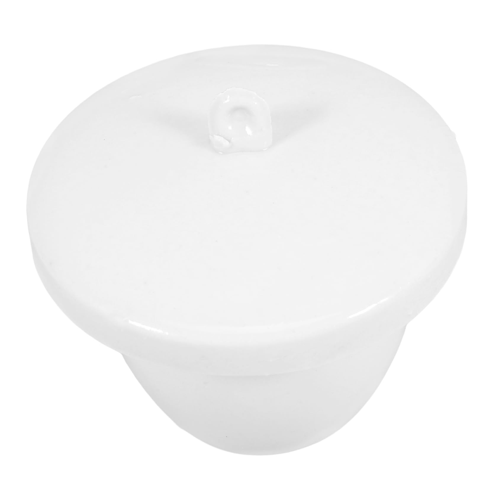 CIYODO 70ml High Temp Porcelain Crucible Lab Crucible Cup Gold Melting Crucible Chemical Resistance Crucible Dish