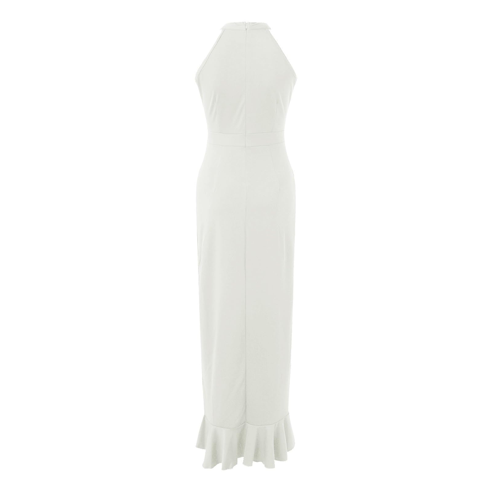 Jupe Femme Longue Robe Femme Active Valise Base Chic Silhouette Midi Polyester Souple Taille Élastique Dos Nu Bretelles Longueur Polyvalente Porté Facile Quotidien Couleur Variante Taille STANDARD