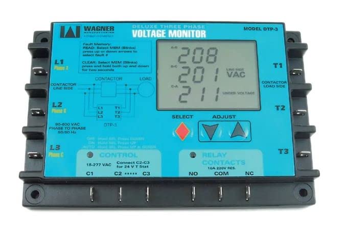 DTP-3 Digital Three Phase Voltage Monitor