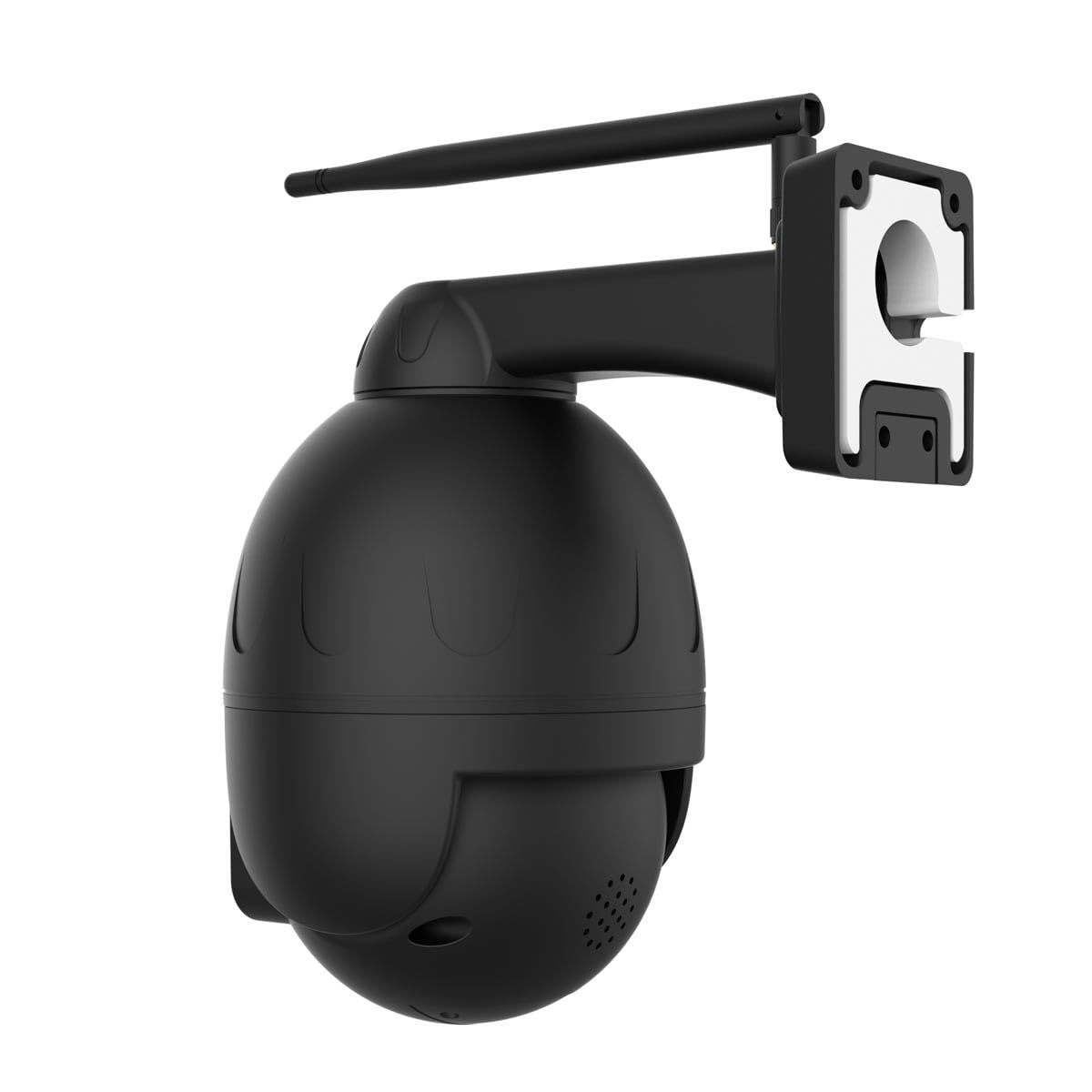 Foscam SD4 4 MP Dual Band WiFi PTZ Dome, telecamera di sorveglianza con zoom ottico 4x e visione notturna fino a 50 metri, rilevamento di persone, movimenti e suoni
