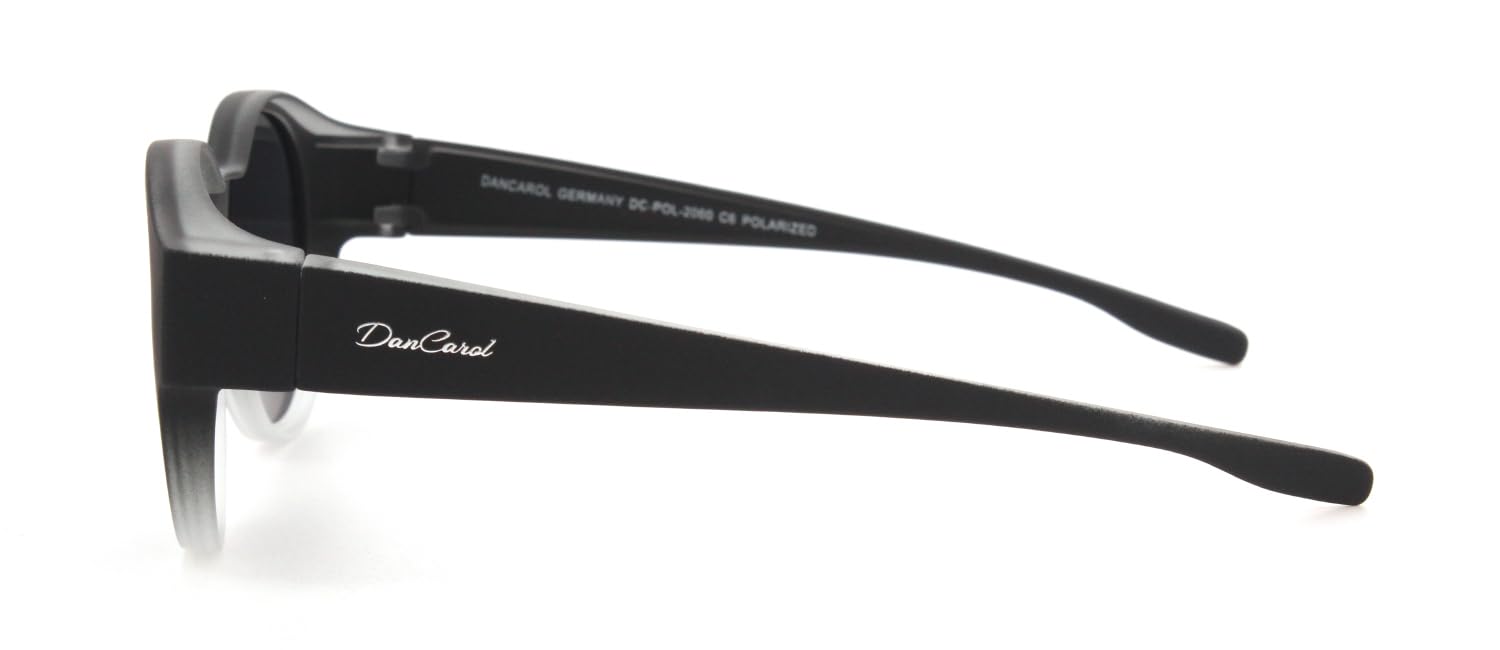 DanCarol DC-POL-2060-C6-Türkis- Die Überbrille, ideal für Brillenträger mit Polariziert Gläser