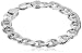 Men's Sterling Silver Italian 11.20 mm Mariner Link Bracelet, 9"