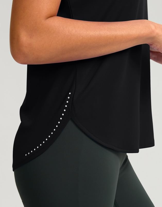 YYV Women's Workout Tank Tops Lightweight Sleeveless Workout Tops Loose Fit Yoga Athletic Running Shirts - Image 5