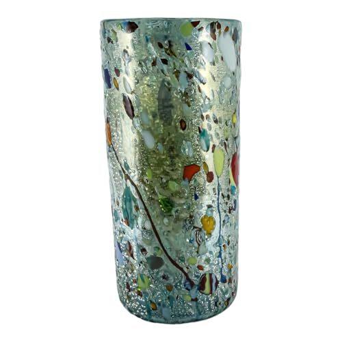 Vase en Murano d'art de Venise, design Millefiori haut de gamme