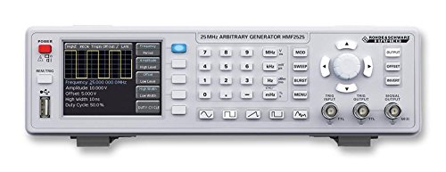 Test – Generadores de señal – Generador de funciones arbitrarias 25 mhz – hmf2525