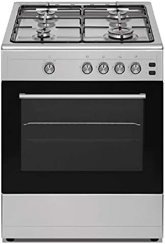 Simfer SCO60GX 60cm Single Cavity Gas Cooker - Stainless Steel