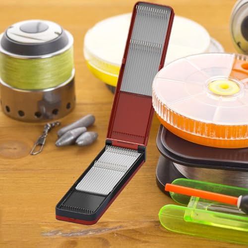 Suporte para anzol de peixe, caixa para linhas de pesca - Suportes de armazenamento de linhas de pes