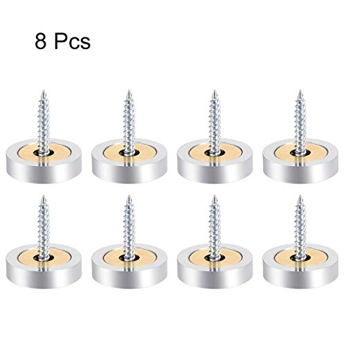 Clous décoratifs pour vis de miroir 22mm pour masquer les vis apparentes