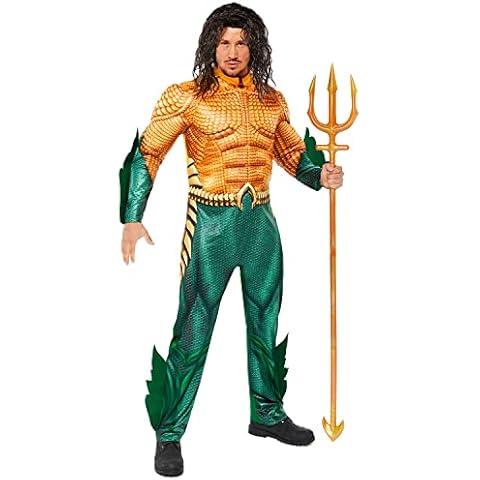 amscan Men's Official Aquaman Costume Medium Cover