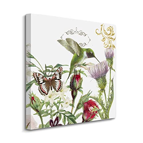 Peinture de fleurs fraîches encadrée pour raviver un mur vide de salon ou bureau