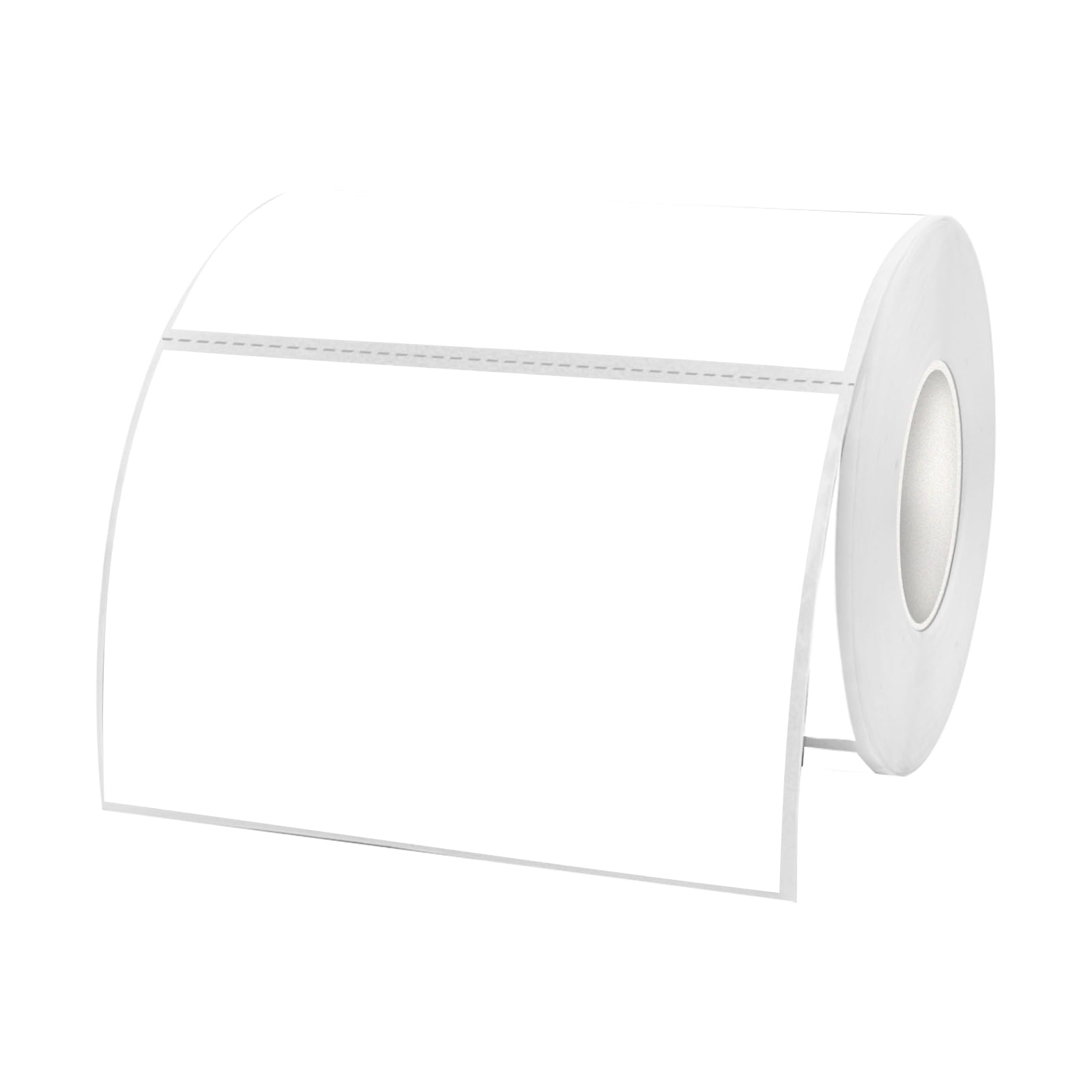 2×3 Inch White Thermal Labels Stickers, Direct Thermal Label, Waterproof Direct Thermals Stickers Perforated Lines- 300 Sheets/Rolls — image 1