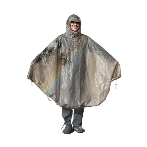 [tFAEFU[] Packable Rain Poncho pbJu C|` h y RpNg ] AEghA J gx |` Y fB[X jZbNX (JP, At@xbg, L, O[x[W)