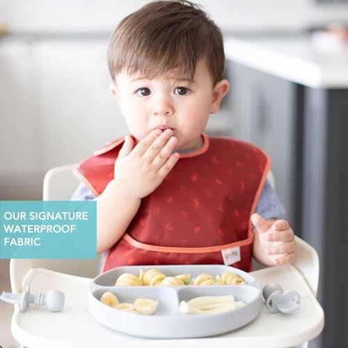 image for Bumkins Bibs for Girl or Boy, SuperBib Baby and Toddler for 6-24 Month