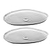 Yitee 4" French Coffee Press Replacement Filter Screen by Best Universal 8-Cup (1000ml) Stainless Steel Reusable & Easy Wash Filter (2 Pack)