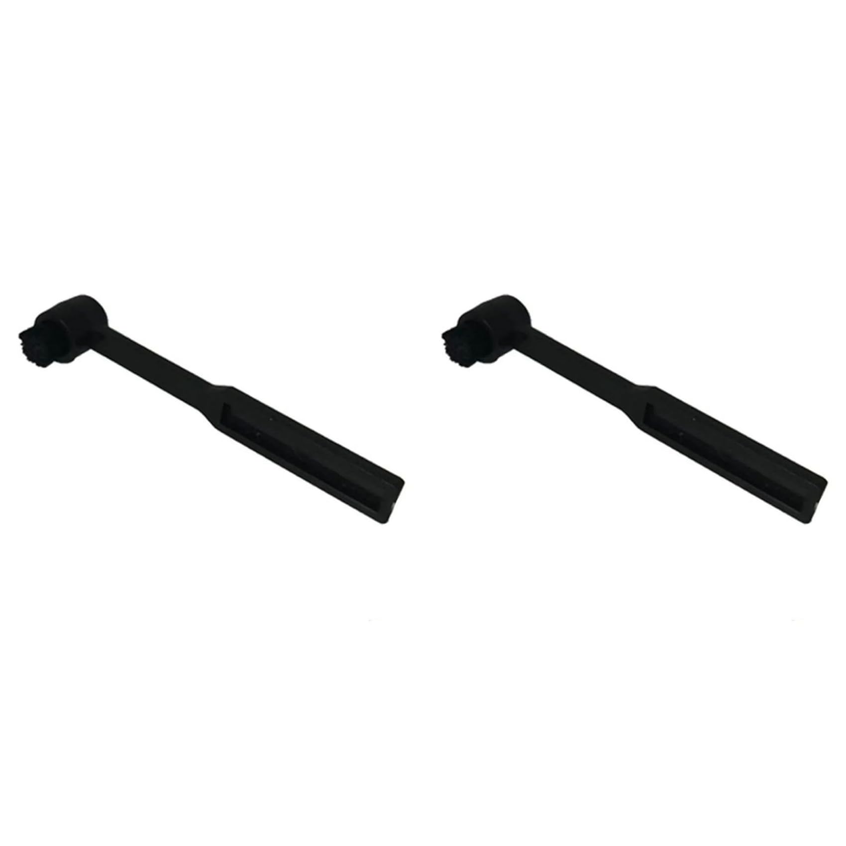 Vjsujehgy 2X Turntable Stylus Brush for LP Vinyl Record Player Phonograph Anti-Static Needle Brush Phono Cleaner Tool Accessories