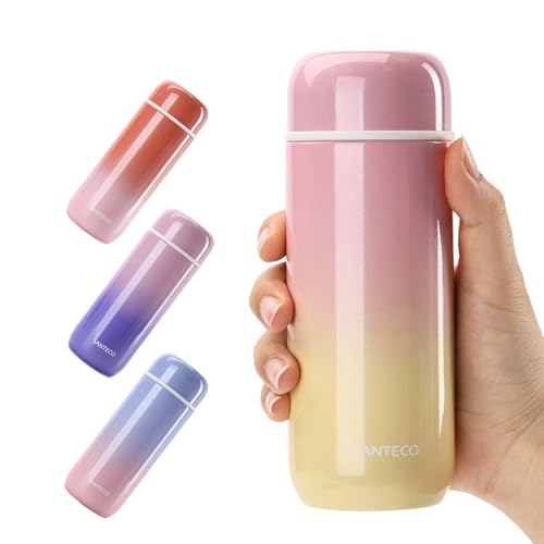 SANTECO ���� �^��f�M�|�P�b�g�}�O 200ml �y��&�R���p�N�ۉ��E�ۗ� �X�N�����[�}�O �^��f�M�P�[�^�C�}�O �����ȃo�b�O�ɂ�����~�j�T�C�Y (Golden Peach, 200ml)