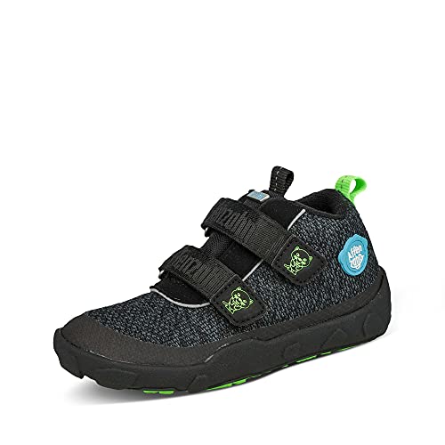 Affenzahn Zapatillas de entretiempo Knit Happy impermeables veganas con forro frío y cierres de...