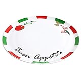 Acan Plato para Pizza 30.5 X 2 cm diseño Elegante y Noble