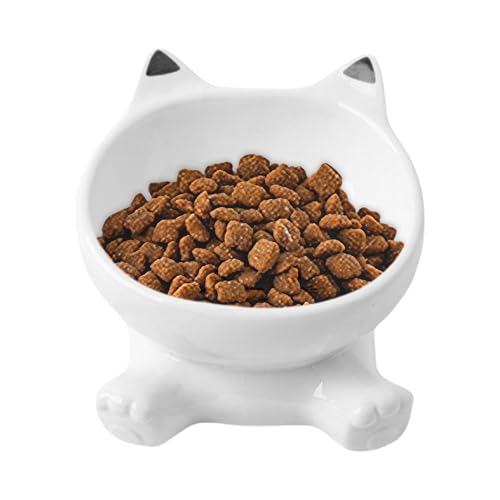 Bol pour chat surélevé résolvant les vomissements et renversements