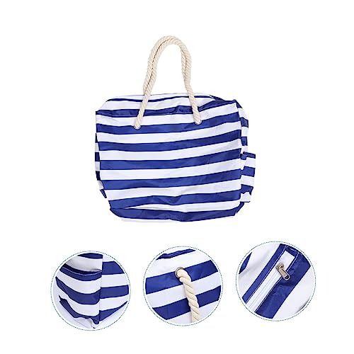 BESPORTBLE 1pc Large Beach Bag and Pool Tote for Outdoor Use Spacious Design for Shopping Travel and Gym Built Key Holder and Bottle Opener2