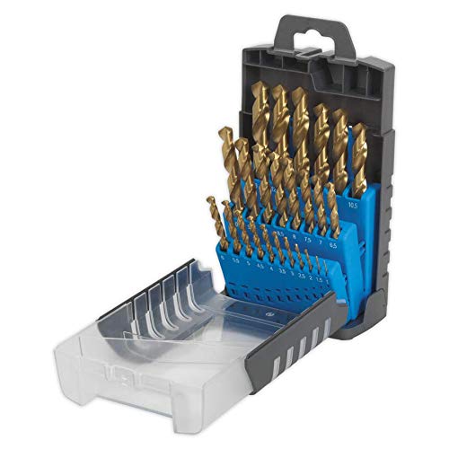 Sealey AK4725 25pc Fully Ground HSS Drill Bit Set - Metric, Multicoloured - Image 4
