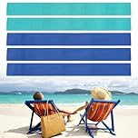 JRJRN 5 Elastic Towel Bands for Beach Chairs and Sun Loungers - Lightweight Stretchable Bands for Pools and Cruises