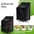 Uranshin Outdoor Stackable Chair Covers, Outdoor Patio Furniture Covers waterproof, Lawn Stacked Chairs Lounge Chairs Cover for 4-6 Stacking Chairs for All Weather Protection, 1PC