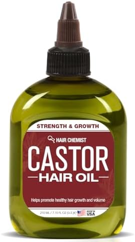 Hair Chemist Castor Oil 7.1 oz - Strengthening & Growth Stimulator for Hair Growth