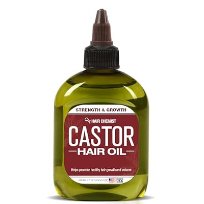 Hair Chemist Castor Oil 7.1 oz - Strengthening & Growth Stimulator for Hair Growth
