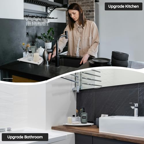 Image of Segbeauty Quick Dry Stone Sink Tray, 9.85in Diatomaceous Water Absorbing Corner Sink Caddy, Fast Drying Stone Soap Tray Dish Sponge Holder Corner Counter Shelf Rack Drying Mat for Bathroom Kitchen