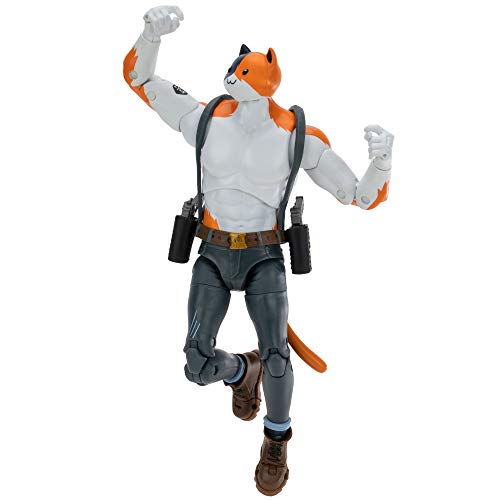 Fortnite Legendary Series Brawlers, 1 Pack - 7 Inch Meowscles Action Figure, Plus Accessories #TOP6