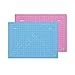 ZERRO Self Healing Cutting Double-Sided Rotary Mat Non-Slip 5-Ply Thick 9" x 12" Pink/Blue(A4)