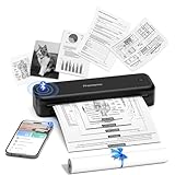 stampante pc migliore [Rispettoso dell'ambiente e Pratico] Phomemo M834 scanner stampante portatile compatta adotta la più recente tecnologia di stampa termica, abbandonando il tradizionale design a cartuccia e nastro, rendendo lo scenario dell'esaurimento del toner e dell'impossibilità di stampare un ricordo del passato. Inoltre, supportiamo una varietà di formati di documenti: Word, Excel, PDF, TXT, JPG, è sempre possibile modificare il documento e stamparlo su carta