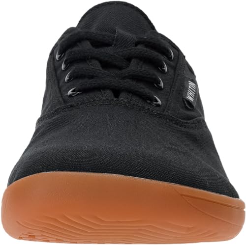 Image of WHITIN Men's Wide Canvas Barefoot Sneakers | Zero Drop Sole | Minimalist Footwear