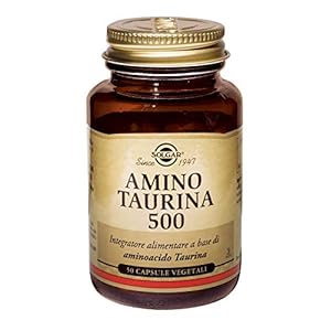 Solgar Amino Taurina 500 50 capsule vegetali
